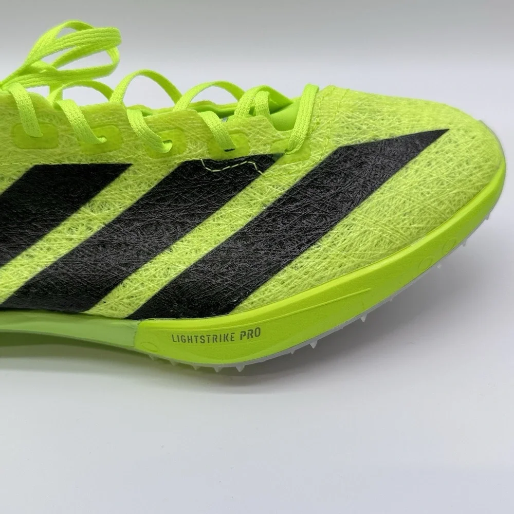Size 7.5M,8.5W- Adidas Adizero Prime SP3 Track&Field Lightstrike Pro,Lucid Lemon